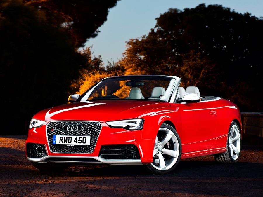  Audi RS5 Cabriolet 2013 года  (UK) (фото 1 из 16)